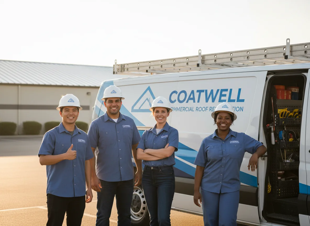 Commercial roof coating company in Tolstoy, SD